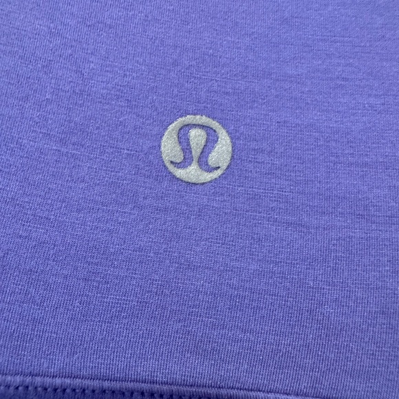 Lululemon Purple Shoulder Cut Out Yoga Tshirt - XS - Picture 5 of 7